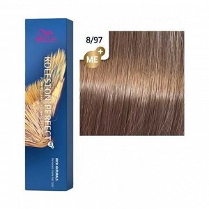 Краска для волос 8/97 молочный шоколад koleston perfect me+, wella professionals, 60мл