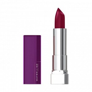 Помада для губ color sensational, оттенок 411, сливовая империя, maybelline new york, 4.4г