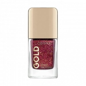 Лак для ногтей gold effect nail polish, тон 01, attracting pomp, catrice