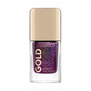 Лак для ногтей gold effect nail polish, тон 07, lustrous seduction, catrice