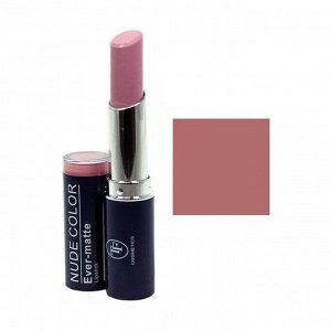 Помада для губ nude color ever-matte lipstick 515 клубника с карамелью, tf cosmetics