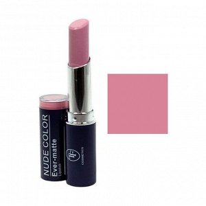 Помада для губ nude color ever-matte lipstick 518 розовый крем, tf cosmetics
