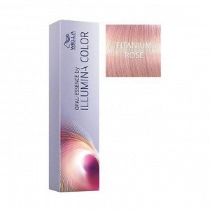 Краска для волос титановый розовый illumina color opal-essence, wella professionals