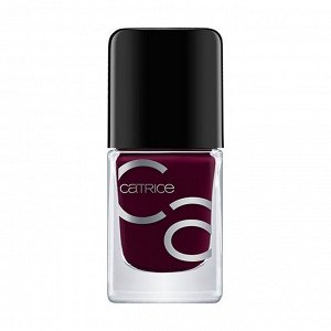 Лак для ногтей iconails gel lacquer, тон 36, темно пурпурно - красный, catrice