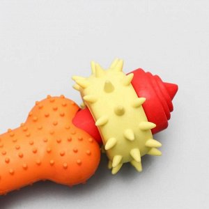 Игрушка жевательная "Мегаконструктор", TPR, 18 см, микс цветов