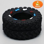 Игрушка пищащая &quot;Покрышка&quot;, 8 см