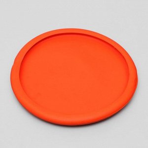 Летающая тарелка-фрисби "ДогЛайк", оранжевая, 25,5х2,4 см