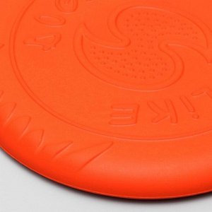 Летающая тарелка-фрисби "ДогЛайк", 25,5х2,4 см, оранжевая