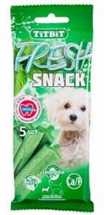 Титбит Снек мятный Fresh для мелких собак 55гр