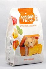 Вака Милый грызун Фруктовое ассорти для хомяков 200гр