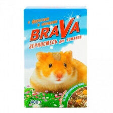 BRAVA корм для хомяков Фрукты и Овощи 400г