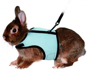 Шлейка-жилетка для кроликов, полиэстер/нейлон TRIXIE