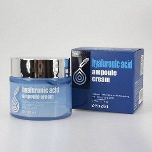 Ekel cosmetics Zenzia Увлажняющий крем для лица с гиалуроновой кислотой Hyaluronic Acid Ampoule Cream