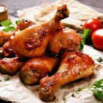 Голень куриная в груз. соусе
