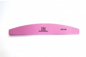 Шлифовщик лодочка 100/180 (розовый) - улучшенное качество в индивидуальной упаковке
