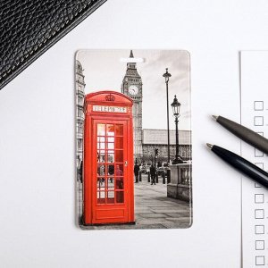 Чехол для бейджа и карточек «Лондон»