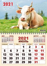Одноблочный календарь Ф3 На лужайке