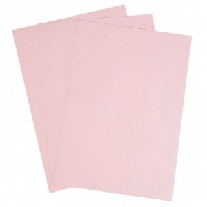 Бумага цветная А4, 100 листов Calligrata Пастель, розовая, 80 г/м?