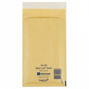 Крафт-конверт с воздушно-пузырьковой плёнкой Mail Lite, 12х21 см