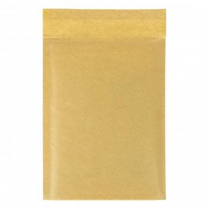 Крафт-конверт с воздушно-пузырьковой плёнкой Mail Lite, 18х26 см, Gold