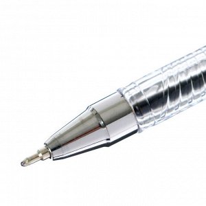 Ручка шариковая 0,5 мм синяя, корпус с рисунком