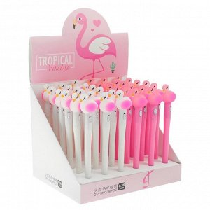 Ручка «Фламинго», световая, цвета МИКС