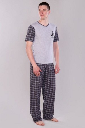 Костюм мужской футболка+брюки - NY - 2419 - микс