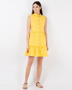 Платье жен. (130758)ярко-желтый