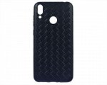 Чехол Honor 8C Плетеный (синий)
