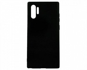 Чехол Samsung N975F Galaxy Note 10+ силикон (черный)