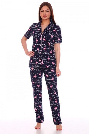 Пжк-7 фламинго женская пижама