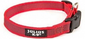 JULIUS-K9 ошейник для собак Color & Gray (27-42см/2см), красно-серый