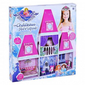 Двухэтажный кукольный домик Princess Clara
