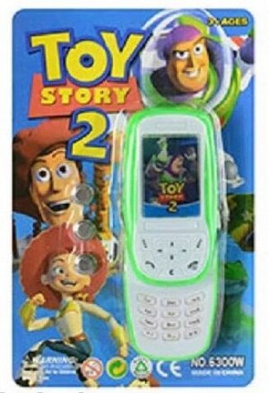 Телефон Toy story на батарейках