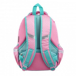 Рюкзак школьный с эргономичной спинкой Hatber Soft, 37 х 28 х 17, «Воздушный шар»