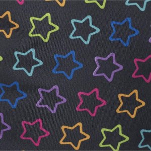 Рюкзак школьн РМ-01, 30*15*42, 2 отд на молниях, звезды цветные