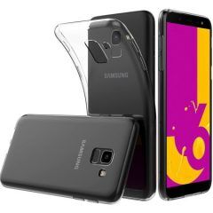 Силиконовый чехол Samsung J6 2018 (прозрачный)