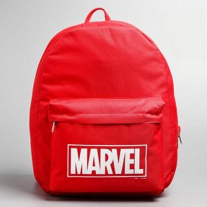 Рюкзак молодёжный «Marvel», 29 х 12 х 37 см, отдел на молнии, н/карман