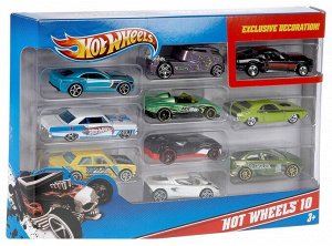 Набор из 10 машинок "Hot Wheels"