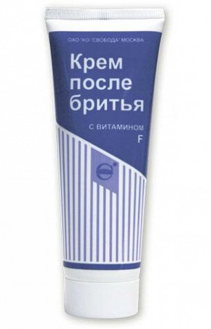 После бритья крем с витамином F, 80г
