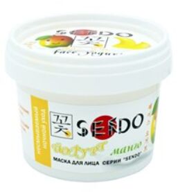 Маска-йогурт для лица серии "Sendo" Манго, 100 мл