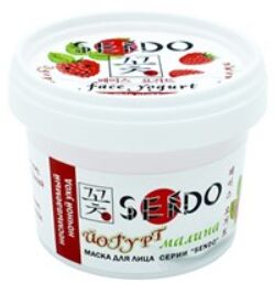 Маска-йогурт для лица серии Sendo "Малина", 100 мл