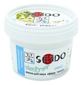 Маска-йогурт для лица серии Sendo "Овес", 100 мл