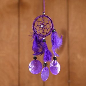 Ловец снов "Нежность" фиолетовый 6х0,5х20 см