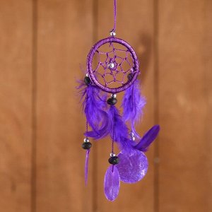 Ловец снов "Нежность" фиолетовый 6х0,5х20 см