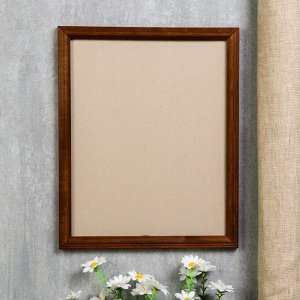 Фоторамка дерево 24х30 см, орех ( пластиковый экран)