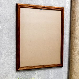 Фоторамка дерево 24х30 см, орех ( пластиковый экран)