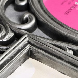 Фоторамка-коллаж на 6 фото 10x15 см «Стильная», серебро, 50.5x31 см