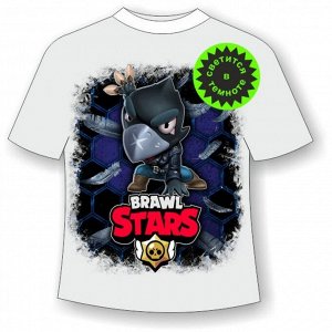 Мир Маек Подростковая футболка Brawl Stars Crow 1084