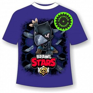 Мир Маек Подростковая футболка Brawl Stars Crow 1084